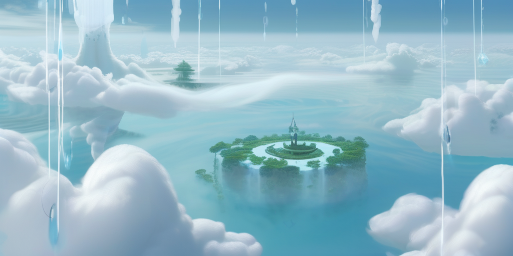 Aethermist — floating islands and crystalline echo-space