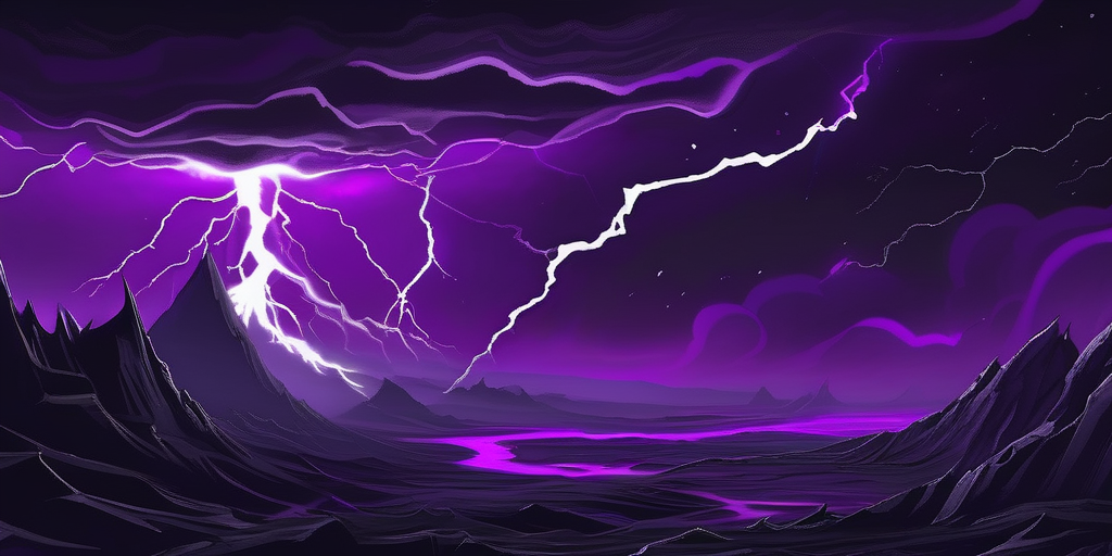 Noctharion — obsidian mountains under perpetual twilight